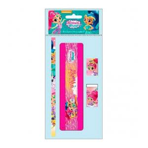 BLISTER PAPELERÍA 4 PZS. SHIMMER & SHINE