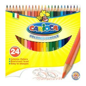 LAPICES DE COLORES CARIOCA MADERA 24UND.