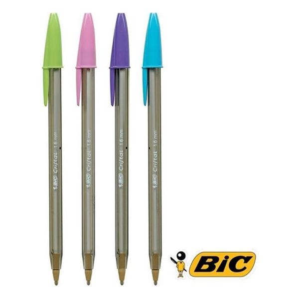 BOLIGRAFO BIC CRISTAL FUN 1,6 MM - TURQUESA- 1 UNIDAD - imagen 3