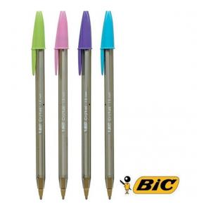 BOLIGRAFO BIC CRISTAL FUN 1,6 MM - TURQUESA- 1 UNIDAD