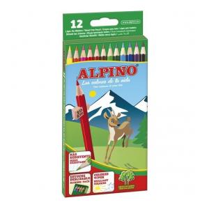 CAJA DE 12 LÁPICES LARGOS WF ALPINO