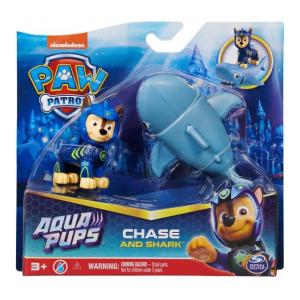 BLISTER 2 FIGURAS CHASE AQUA PUPS PATRULLA CANINA PAW PATROL