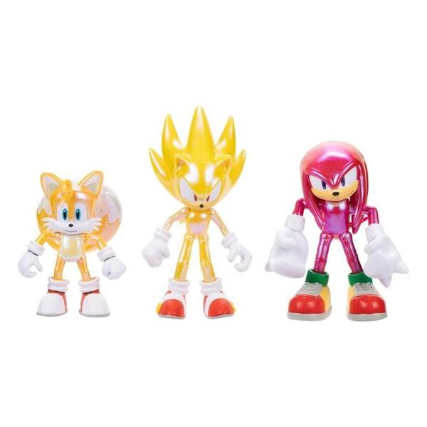 BLISTER 3 FIGURA ULTIMATE TEAM UP SONIC THE HEDGEHOG 10CM