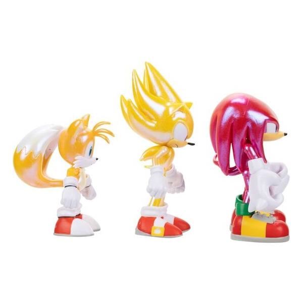 BLISTER 3 FIGURA ULTIMATE TEAM UP SONIC THE HEDGEHOG 10CM - imagen 1