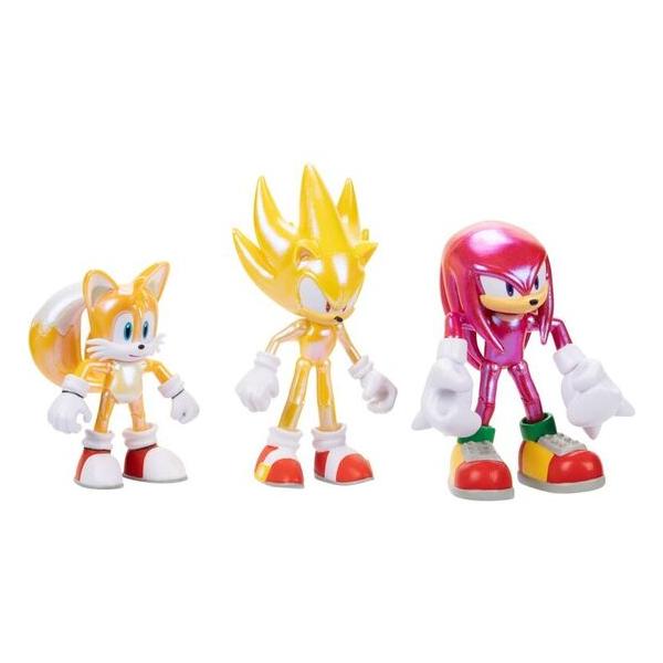 BLISTER 3 FIGURA ULTIMATE TEAM UP SONIC THE HEDGEHOG 10CM - imagen 2