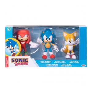 BLISTER 3 FIGURAS CLASSIC SONIC THE HEDGEHOG 10CM