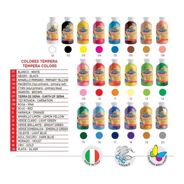 TEMPERA - BOTELLA 500 ML - CARNE - imagen 1