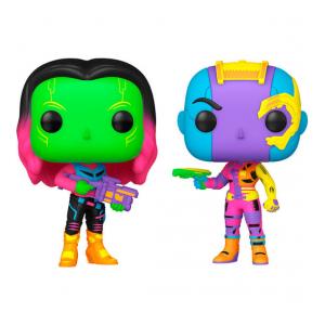 BLISTER 2 FIGURAS POP MARVEL GUARDIANES DE LA GALAXIA GAMORA & NEBULA EXCLUSIVE