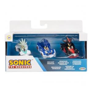 BLISTER 3 VEHICULOS SONIC THE HEDGEHOG