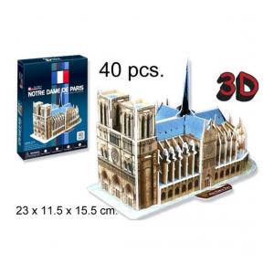 3D PUZZLE NOTRE DAME DE PARIS FRANCIA