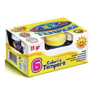 SET 6 TEMPERAS BOTE 35GR.