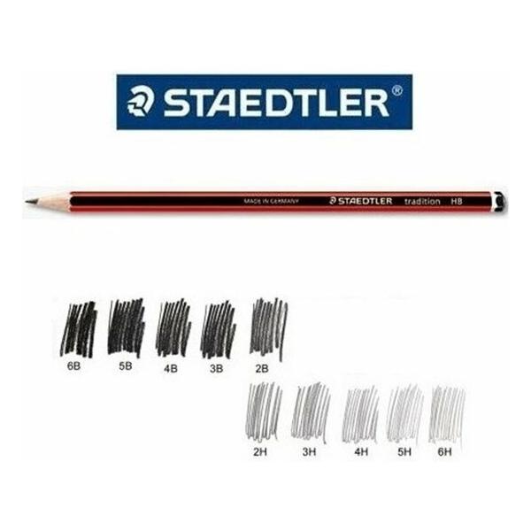 LAPIZ STAEDTLER TRADITION - B - 1 UNIDAD