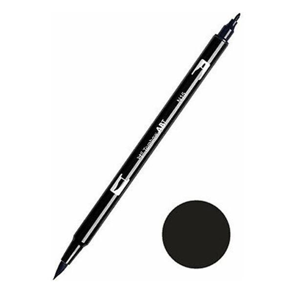 TOMBOW ABT DUAL BRUSH - NEGRO - 1 UNIDAD - imagen 1