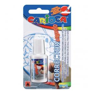 BOTE CORRECTOR LIQUIDO CON PINCEL 13ML