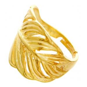 ANILLO AJUSTABLE BAÑO ORO AMARILLO