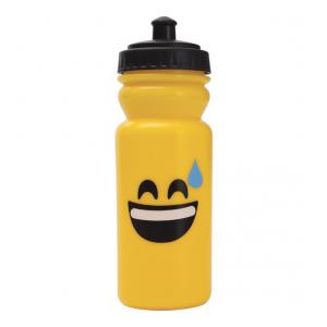 BOTELLA 600ML PLASTICO EDICIÓN EMOTICON - GOTA SUDOR